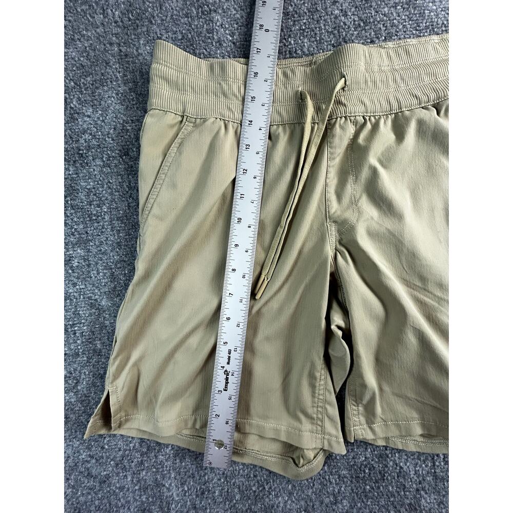 The North Face Women's Khaki Hiking Athletic Shorts Size Small Drawstring - Picture 6 of 6